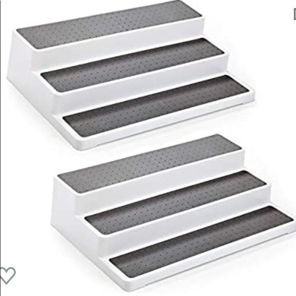 Home Intuitions 2 tier spice rack. 2 pack.